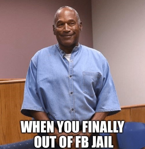 finally out of fb jail