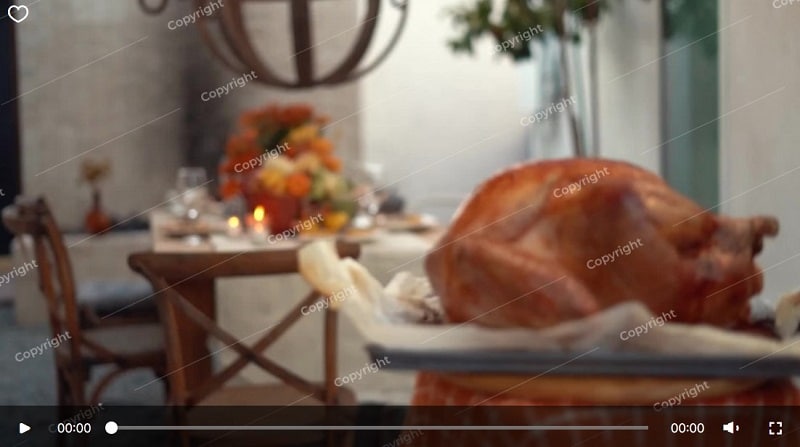 Turkey For The Thanksgiving Dinner