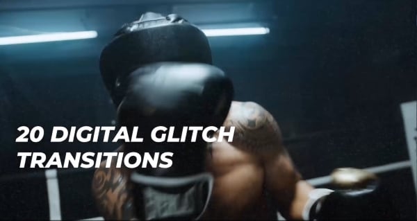 digital glitch transitions
