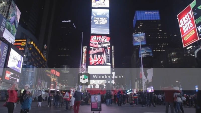 time square template