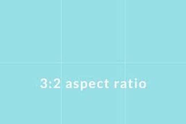 3:2 aspect ratio