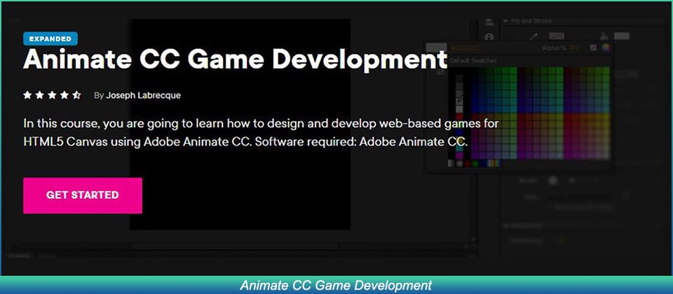 تطوير لعبة Animate CC