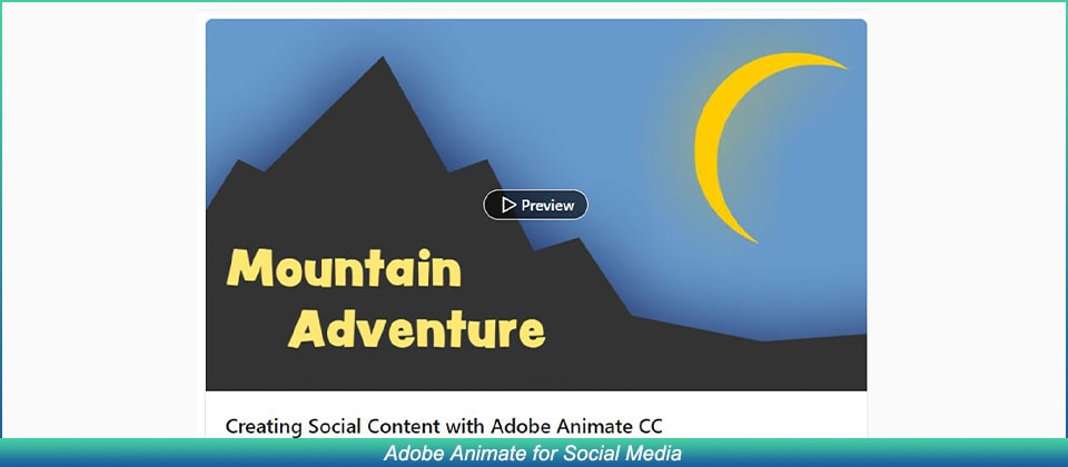 5. Adobe Animate per i social media