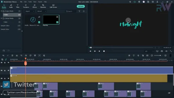 applica l'audio al tuo video