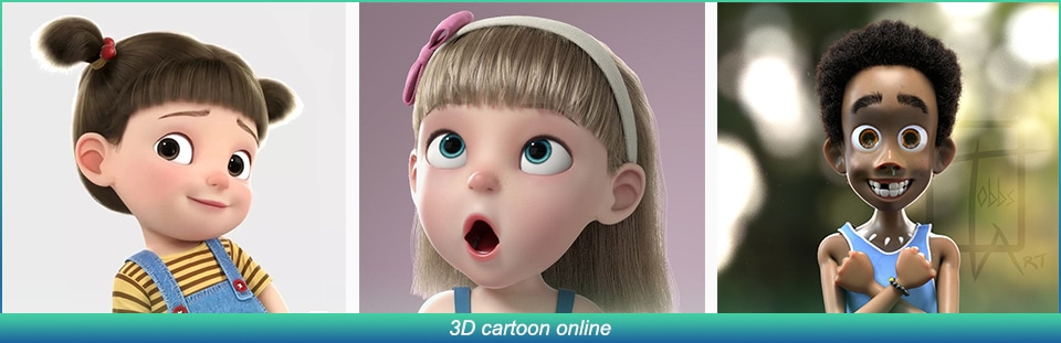 3D cartoon online