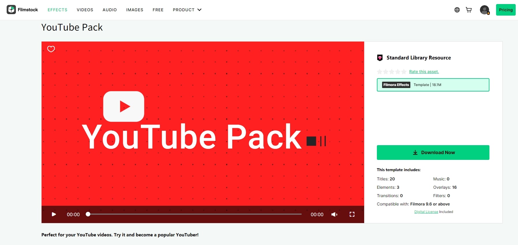 download the youtube outro pack
