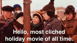 a Christmas story meme