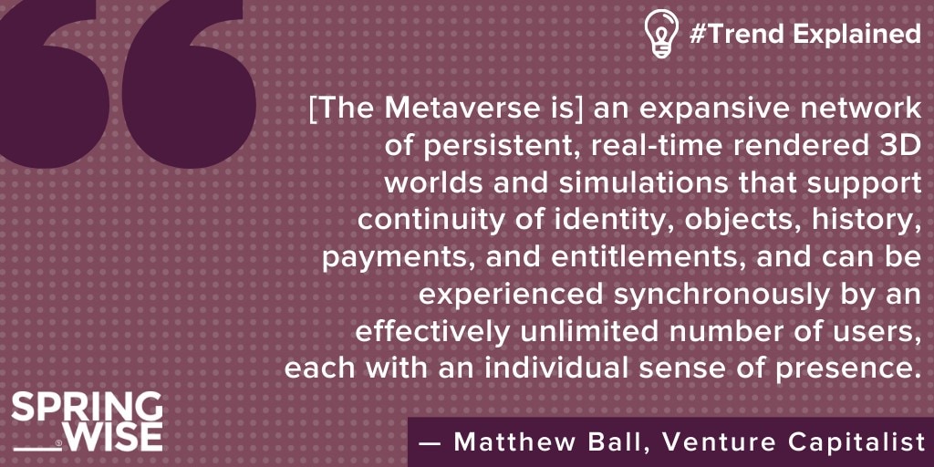 metaverse Zitat Matthew Ball