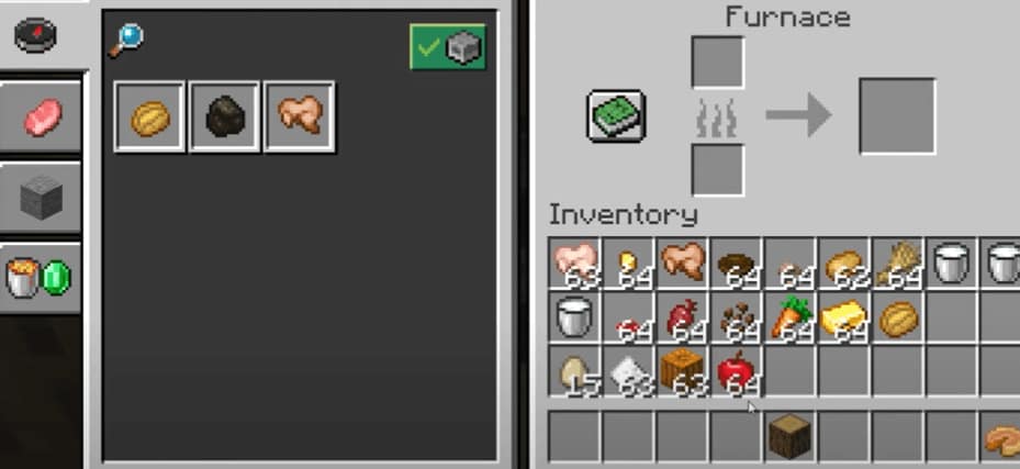 things to do on minecraft on valentine day - cook a meal