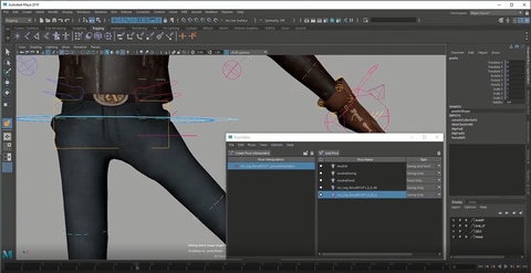 Создание персонажа в программном обеспечении AutoDesk Maya