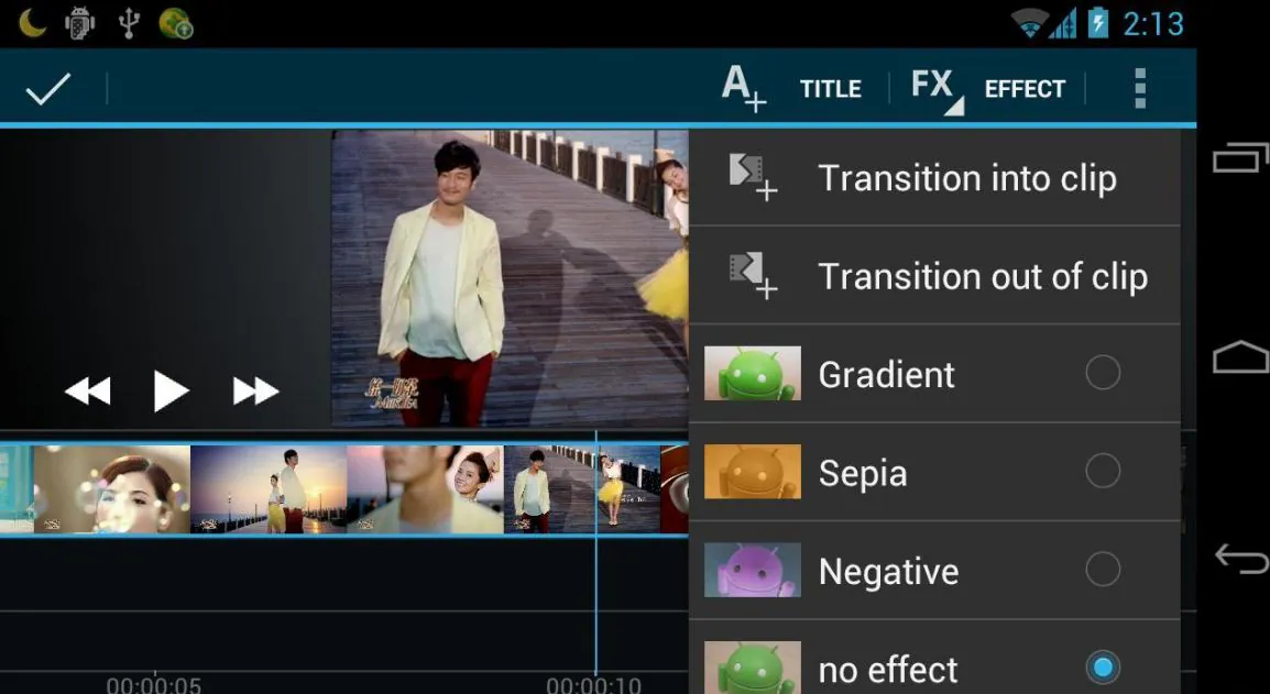 Pembuat Film Android Magisto