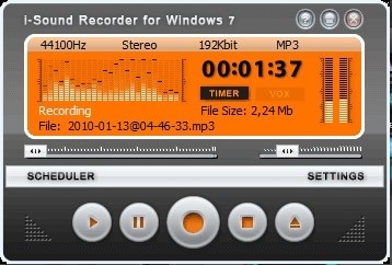 I sound recorder 7 mp3 sound recorder