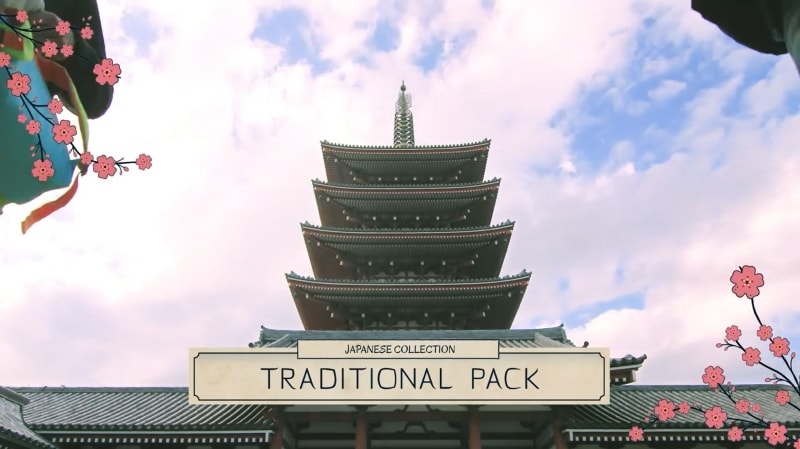 traditional japan pack
