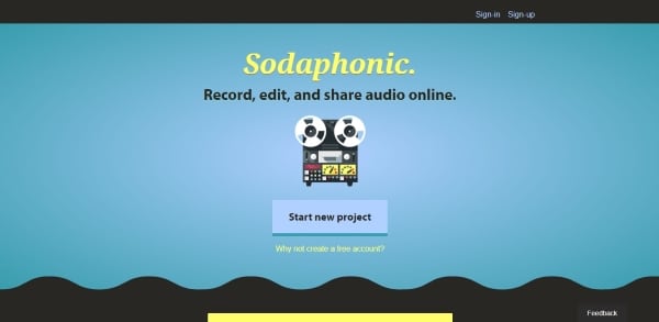 برنامج تسجيل الصوت sodaphonic 