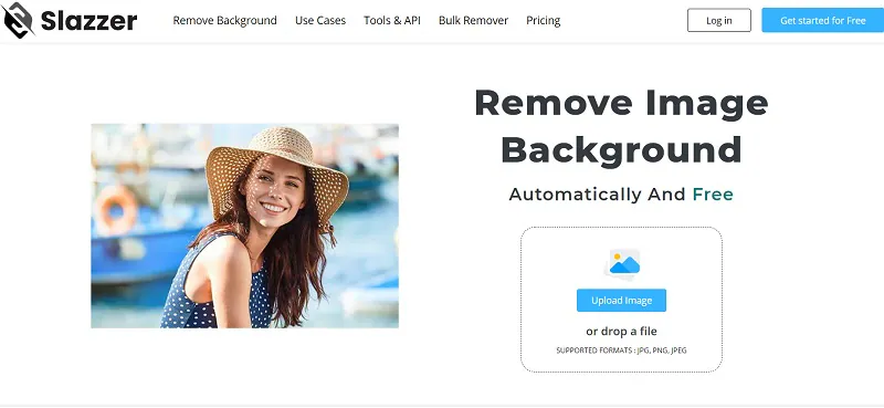 online photo background changer slazzer