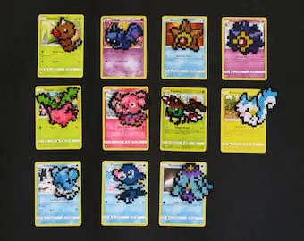 cartas pixel art di pokemon