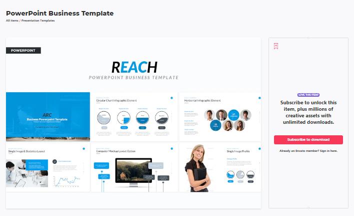 powerpoint business template