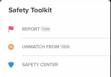 safety toolkit tinder
