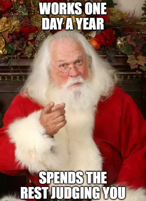 bad santa meme generator