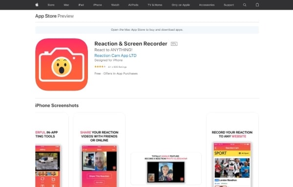 reaction and screen recorder