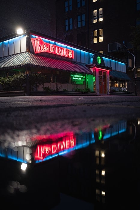try multiple angles to perfectly shooting neon pics