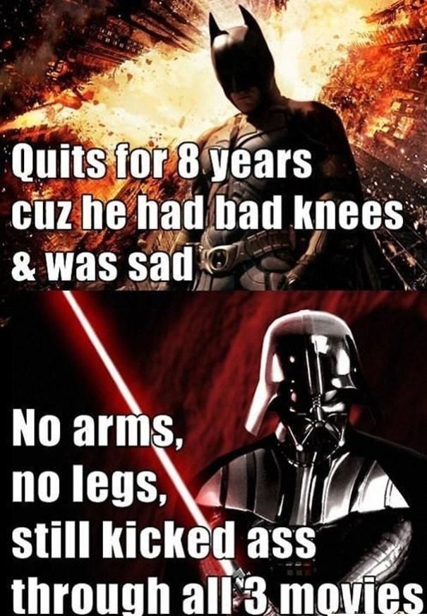 Star Wars funny cyborg Xmas meme