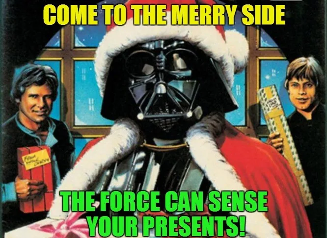 Meme sui regali di Natale di Star Wars