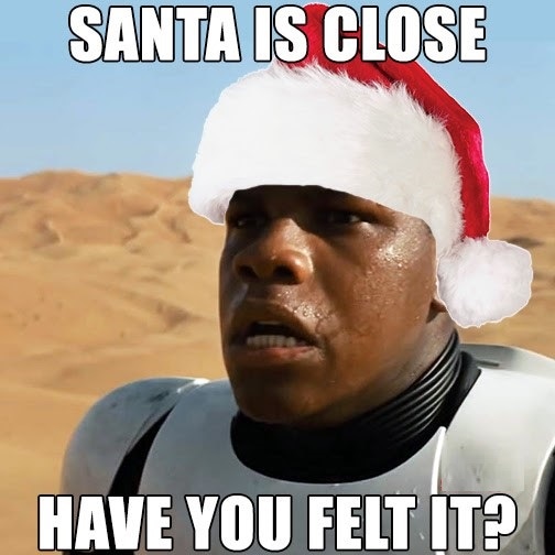 Star Wars Christmas Santa meme