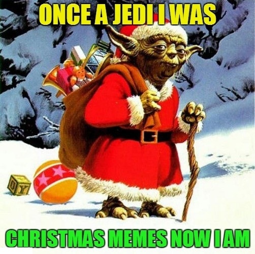 Funny Star Wars Christmas meme
