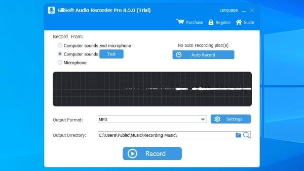 gilisoft audio recorder pro