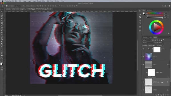 customize your glitch effect