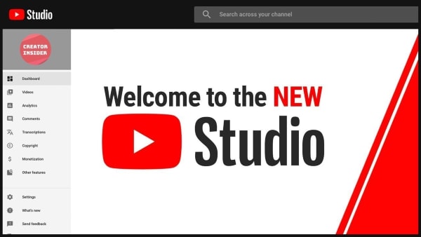 añade el botón de suscripción utilizando youtube studio