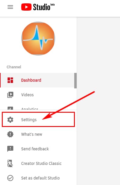 add subscirbe button using youtube studio