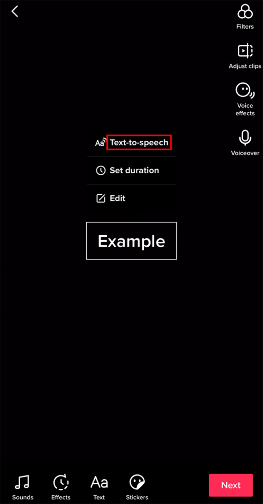 tekan text-to-speech tiktok