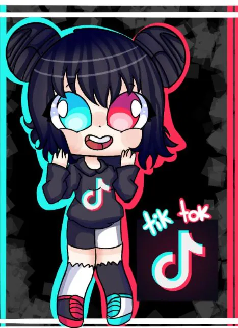 tiktok cartoon wallpaper