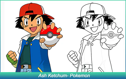 Ash Ketchum - Pokemon