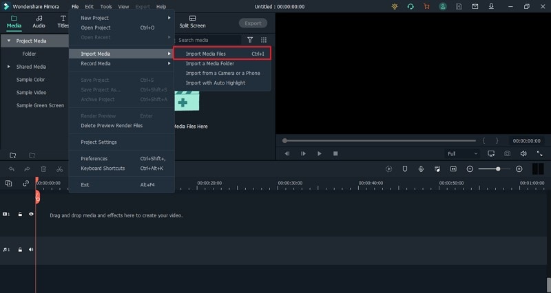 import your video