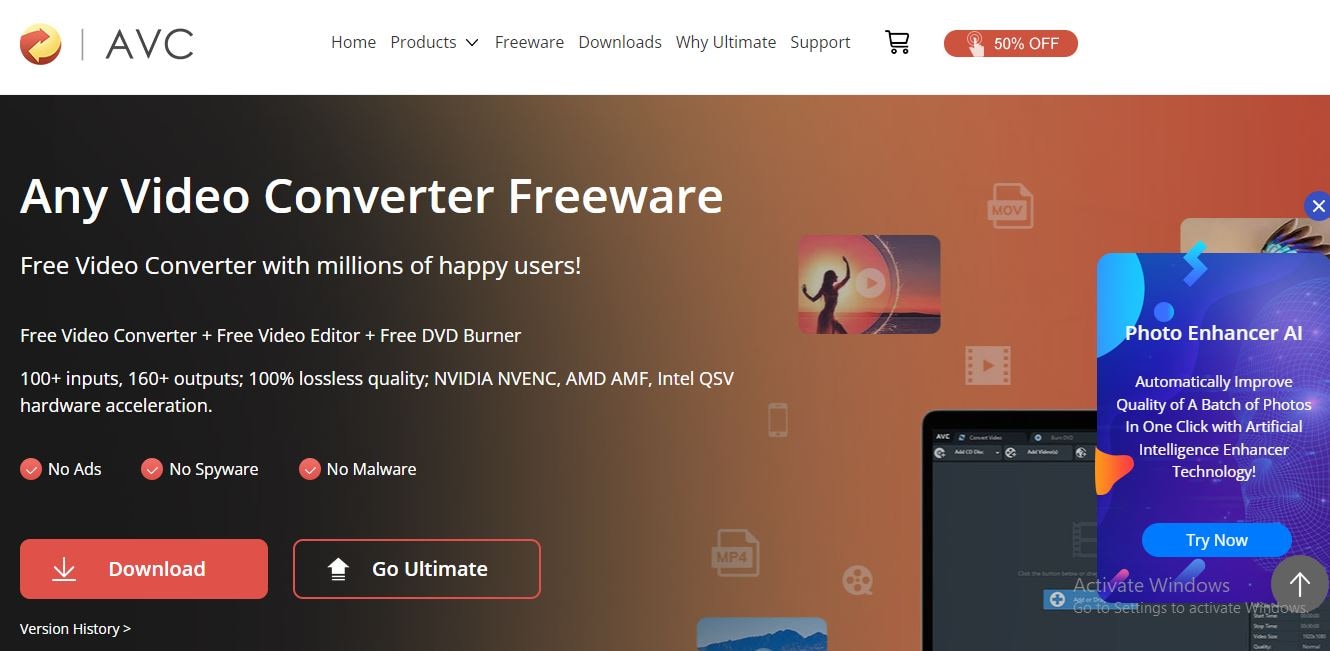 any video converter free