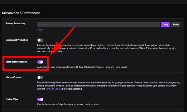 carregue transmissões da twitch no youtube - how to store twitch vod