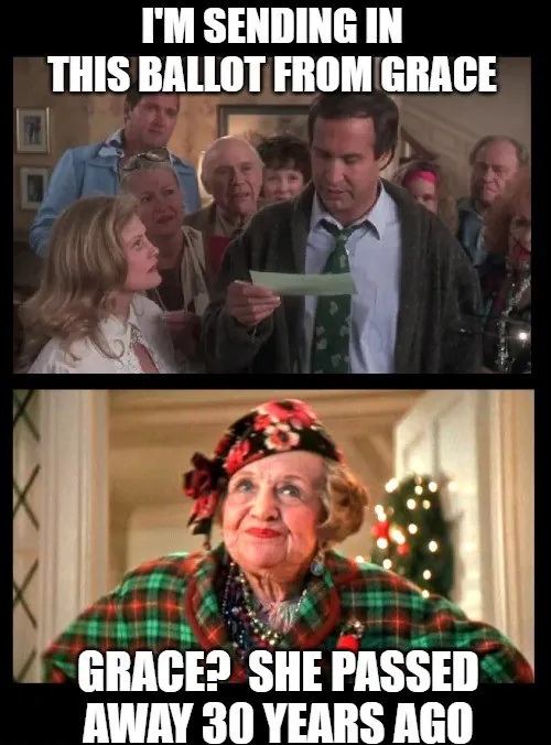 Christmas vacation meme