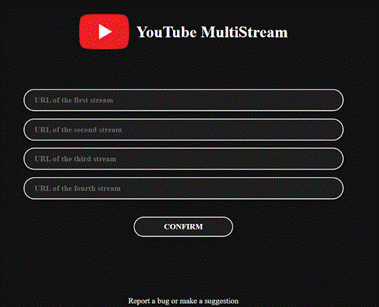 Buka YouTube Multistream 