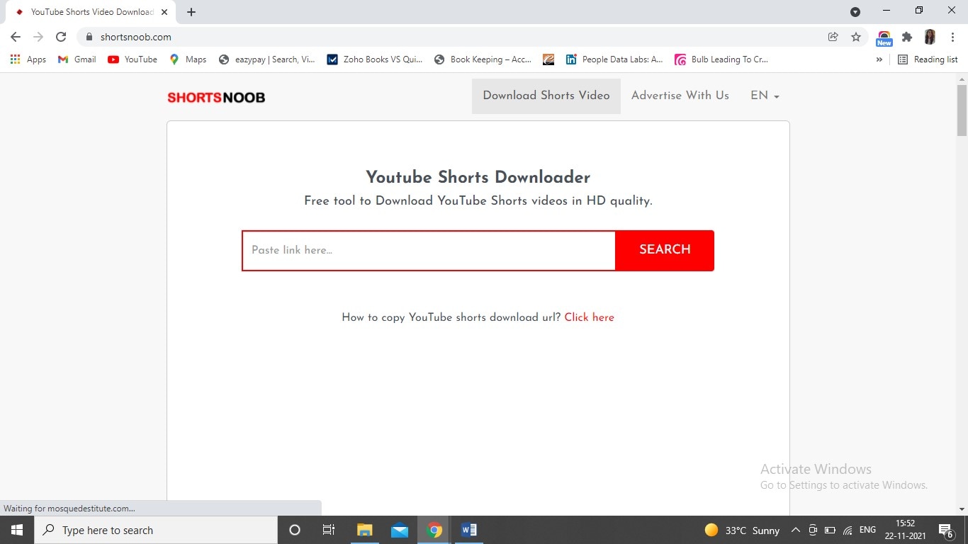 youtube shorts downloader shortsnoop