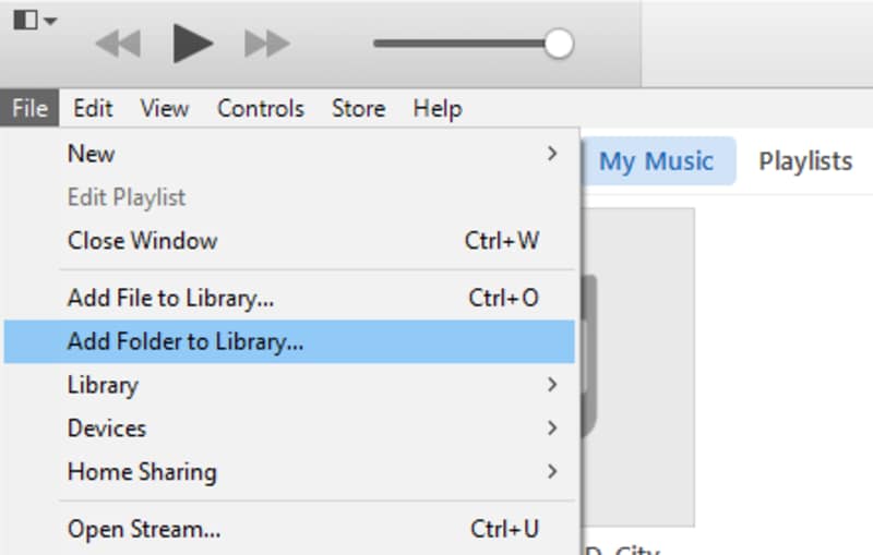 Adicione o(s) arquivo(s) MP3 à biblioteca do iTunes