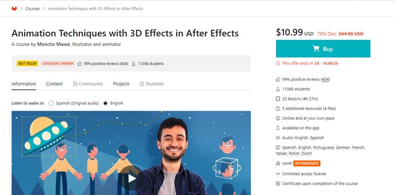 online courses to learn 3d animation for beginners 8