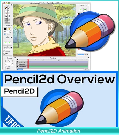 免費動畫軟體 Pencil2D