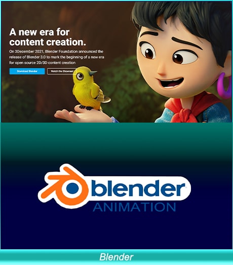 free download 3D animation software blender