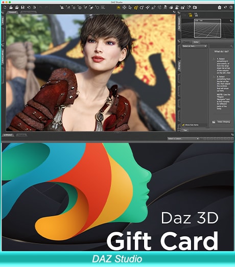 DAZ animation software