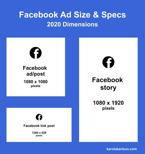 Facebook story ads sizes
