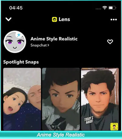 Upload anime filter video on TikTok