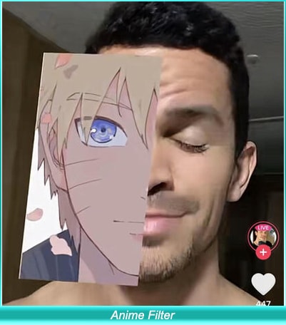 Anime Filter on Instagram